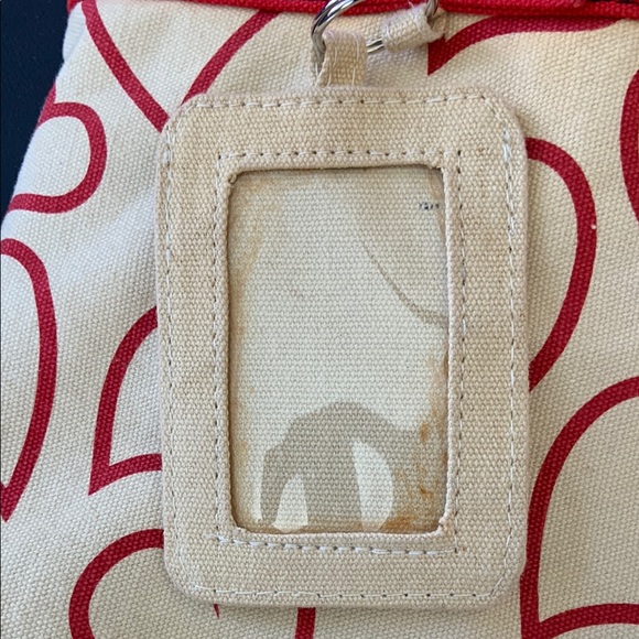 Betty Boop Red Heart Print Canvas Tote Bag Retro Y2K - Picture 4 of 16